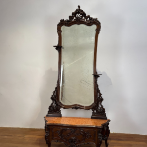 Espelheira de quarto Luis XV