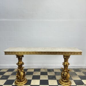 Aparador barroco e marmore travertino